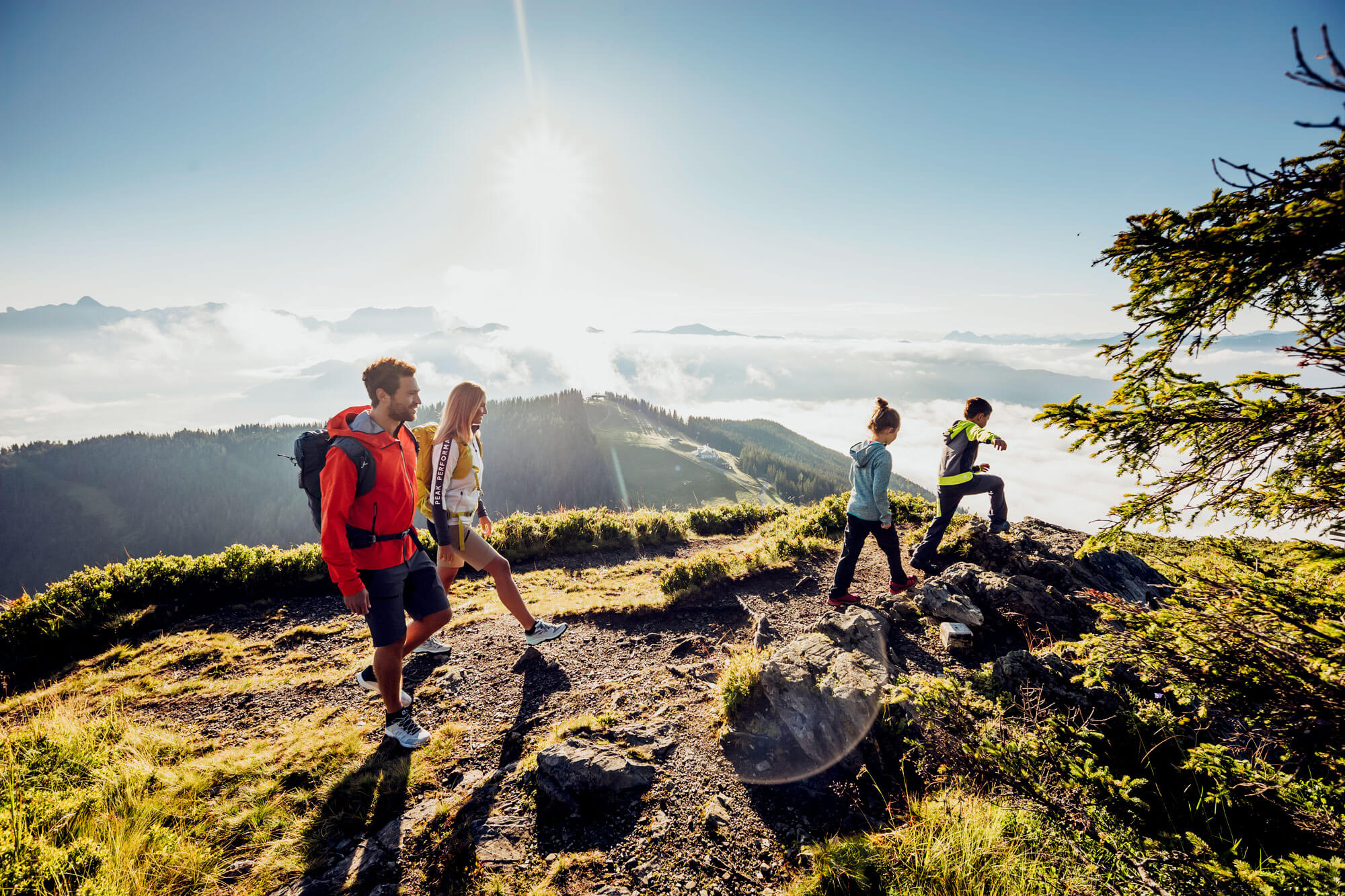 Familienwanderung Schmittenhöhe