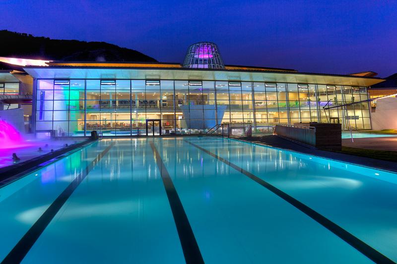 Tauern SPA at night